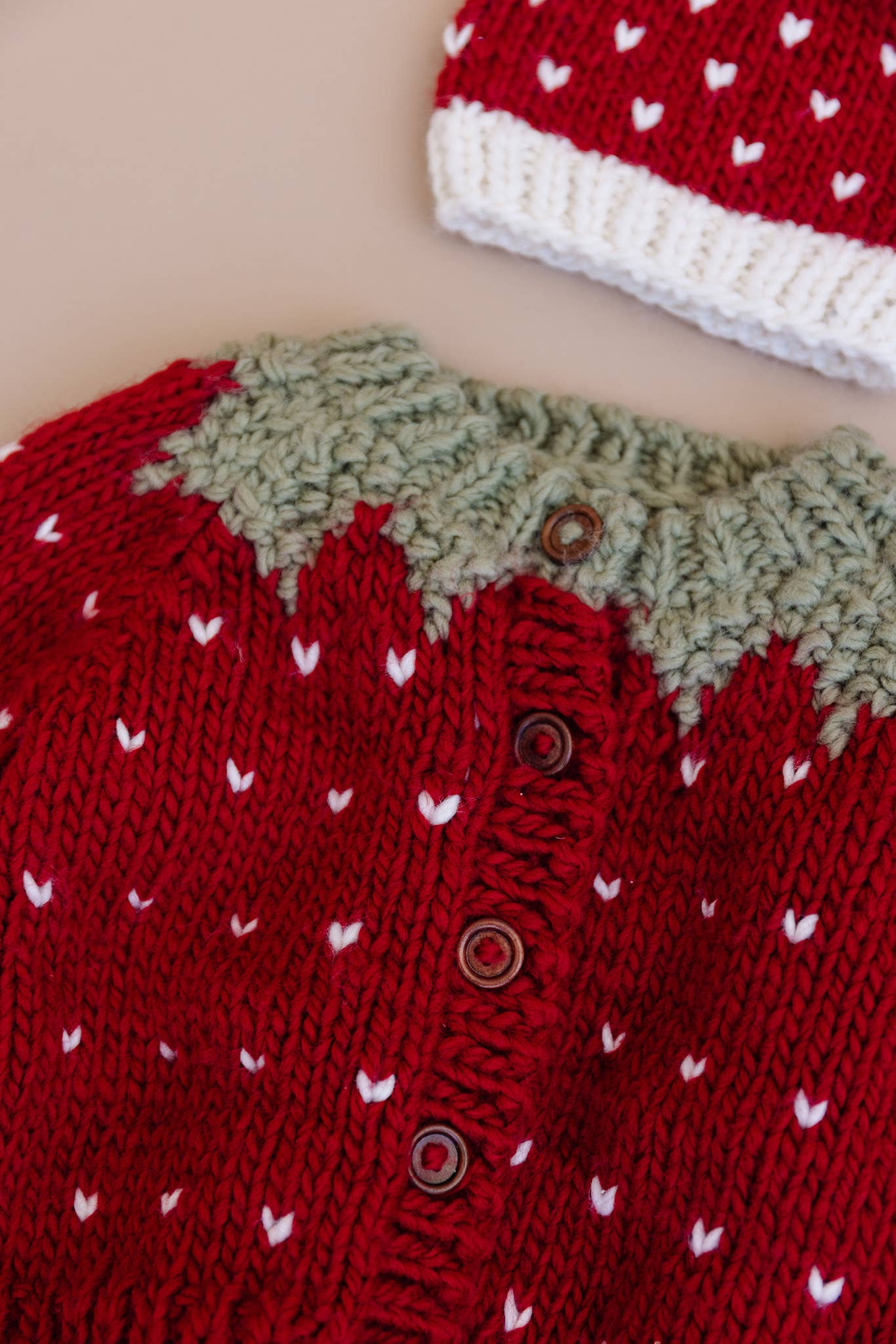 Strawberry Cardigan Baby Kid Fall Winter Halloween Costume