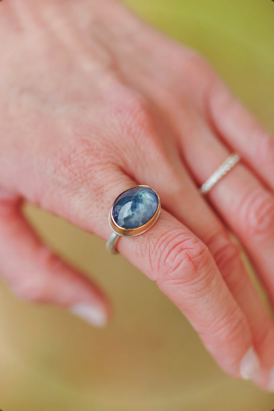 Jamie Joseph Oval Tanzanite Size 6.75