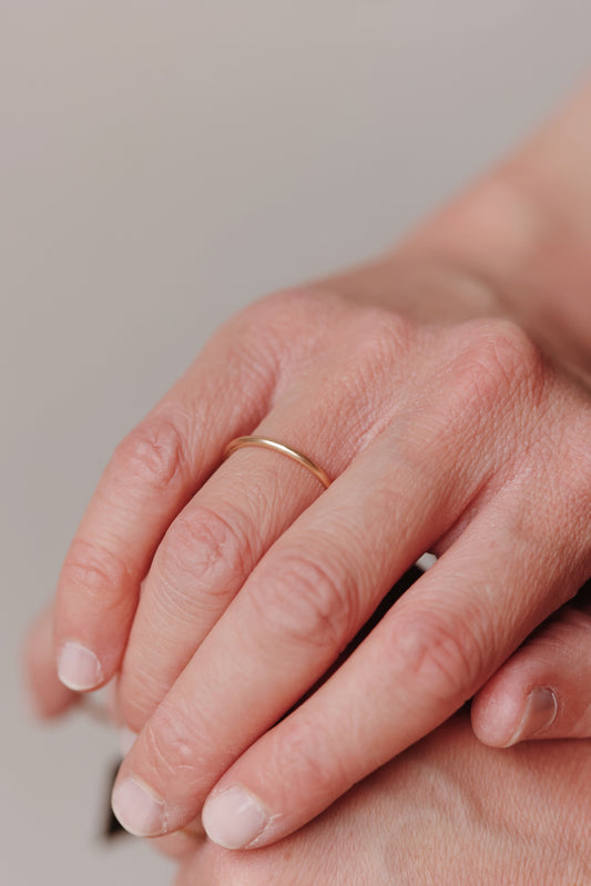 Jamie Joseph Gold - Simple Stackable Band Ring