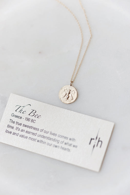 Robin Haley - Delicate Bee Necklace
