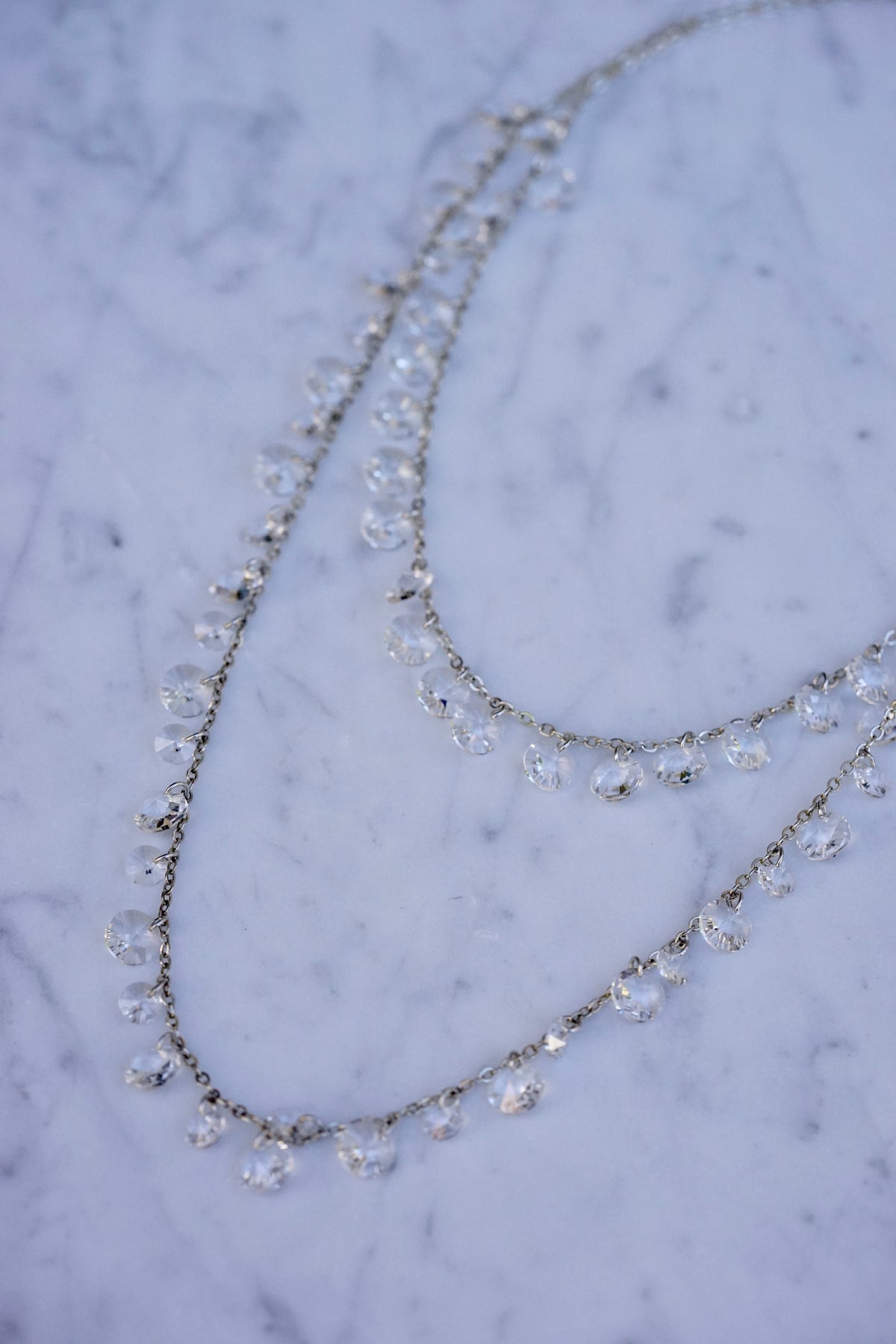 Dana Kellin - Silver and Crystal Necklace