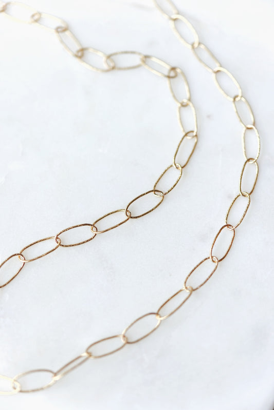 Yasuko Azuma - handmade bubble chain necklace 36”