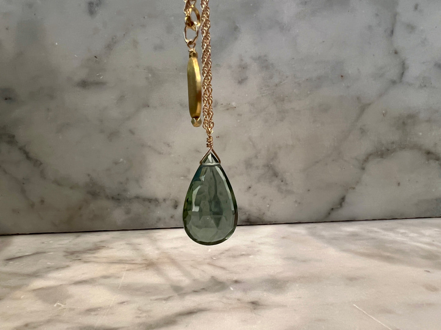Rock Stella - Green Quartz Ballast Necklace