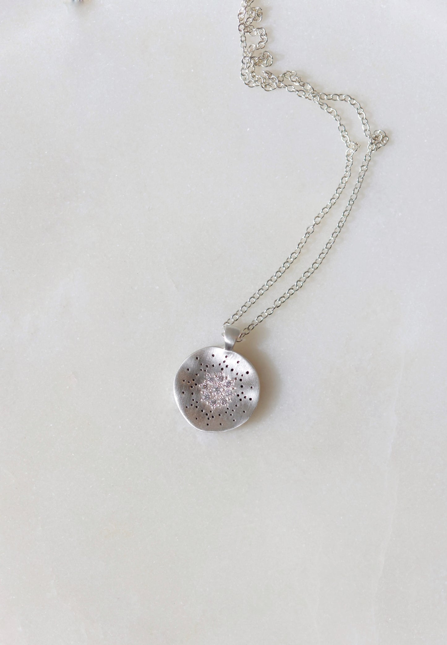 Adel Chefridi - Reflections Pendant Diamond, .09ct diamond