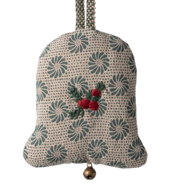 Maileg - Fabric ornament, Bell, Small