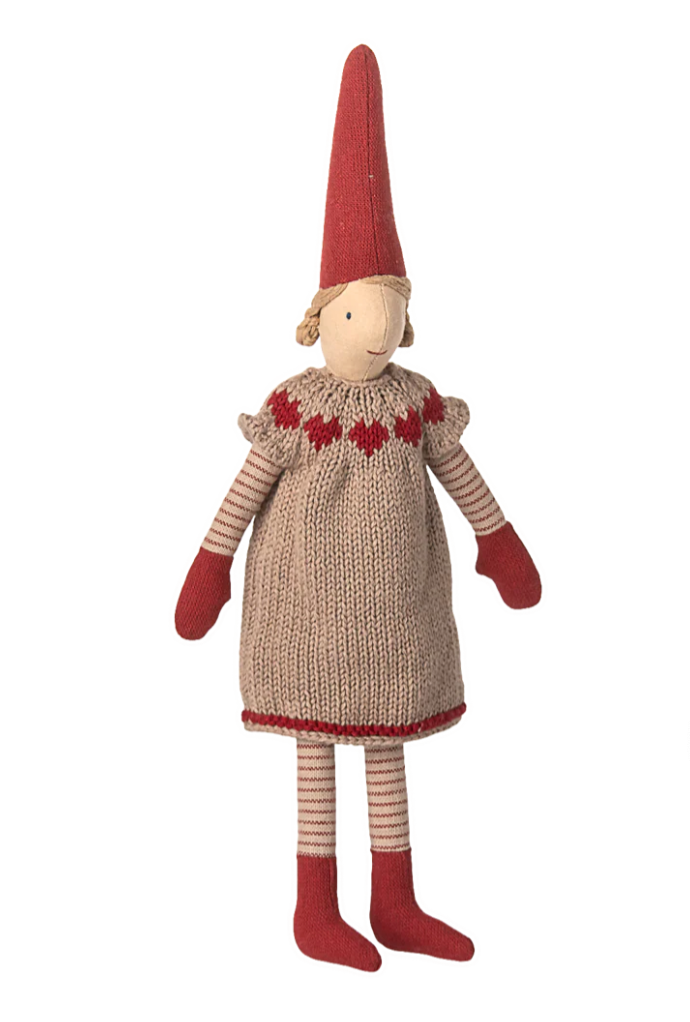 Maileg - Pixy, Size 2 - Girl - Knitted dress