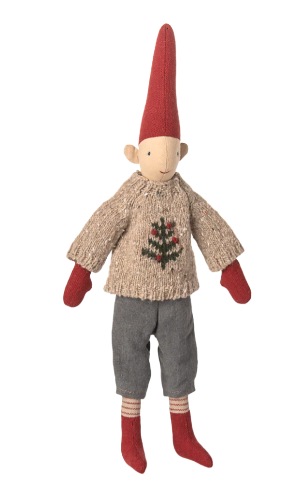 Maileg - Pixy, Size 2 - Boy - Knitted sweater