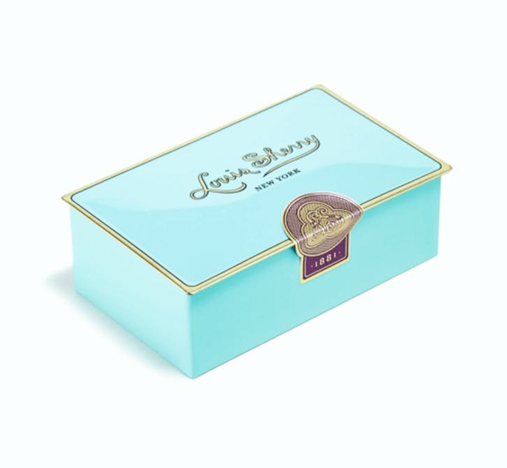Louis Sherry - 12pc Nile Blue Caramel Tin