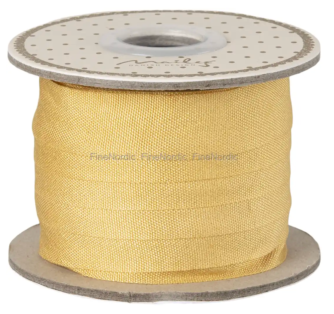 Ribbon, W: 13 mm x L: 10 m - Yellow