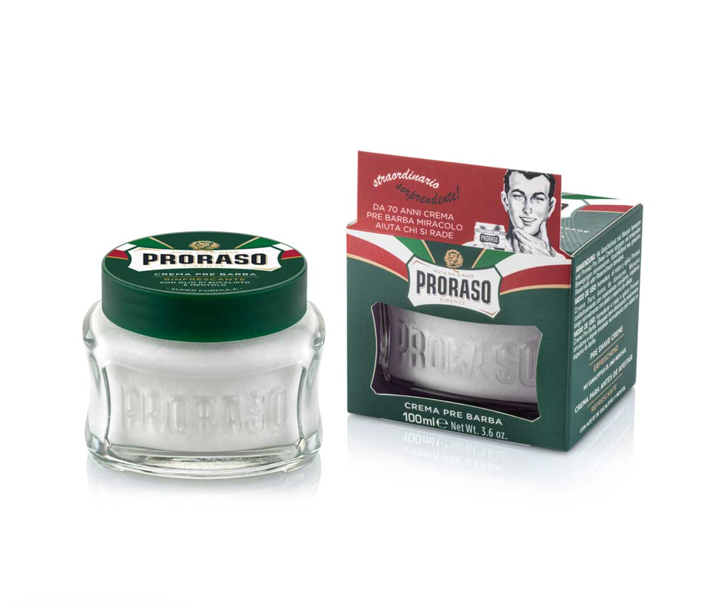 Proraso Pre-shave Cream - Refreshing Formula