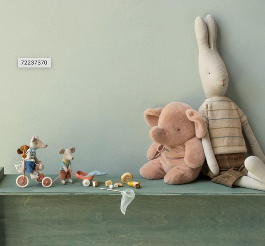 Elephant plush, Medium - Vintage rose