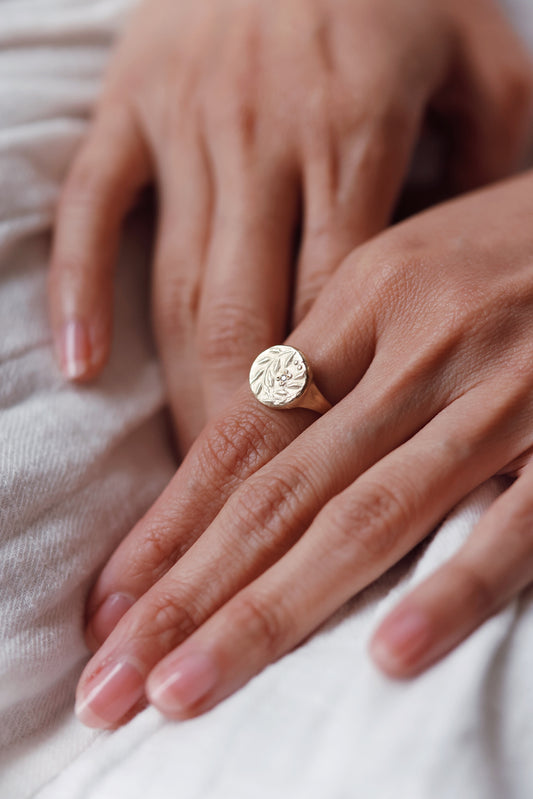 Robin Haley - Unbreakable Bond Signet Ring