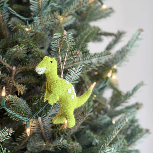 Felt Dinosaur Ornament