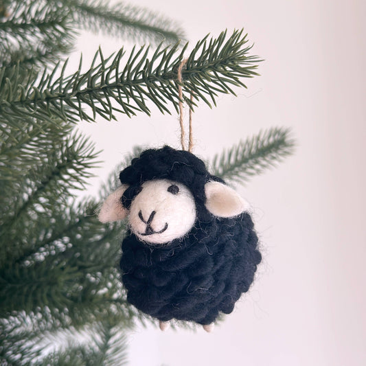 Felt Sheep Ornament