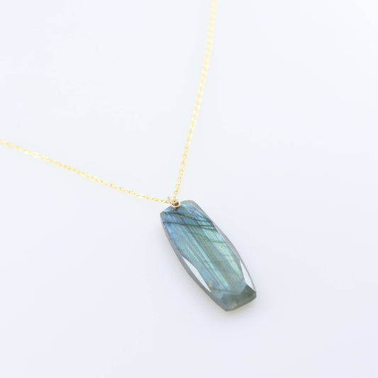 Luminous Labradorite Solo Necklace