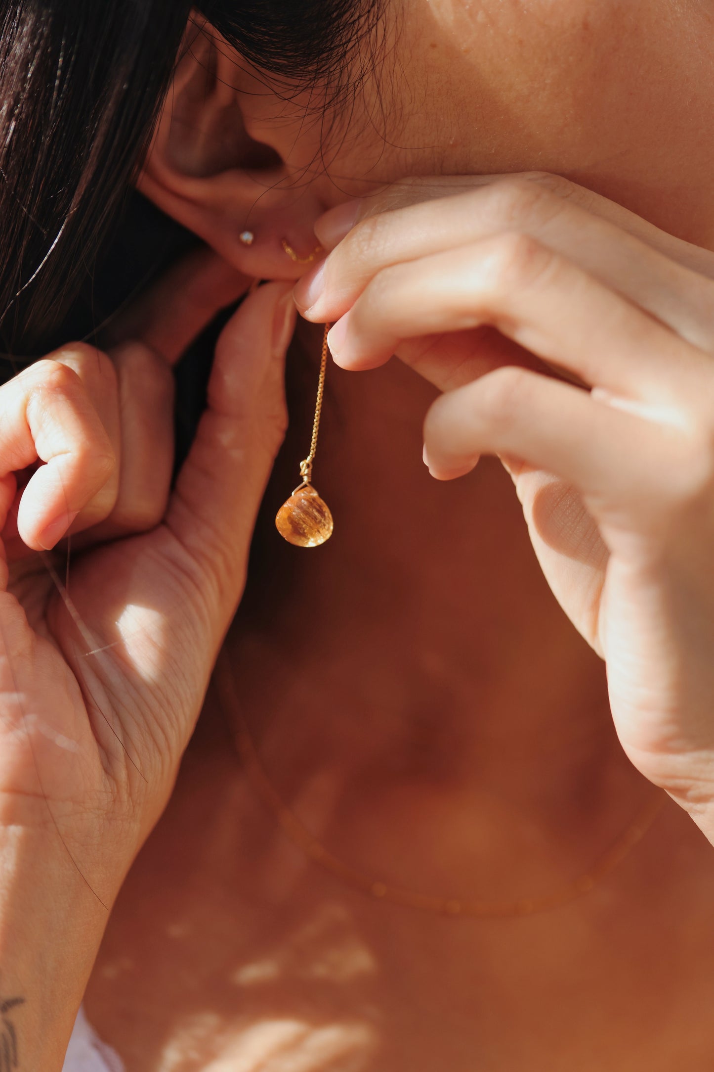 Rock Stella - Imperial Topaz small drops