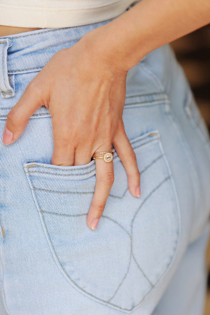 Yasuko Azuma - Colorless Rosecut Diamond Ring