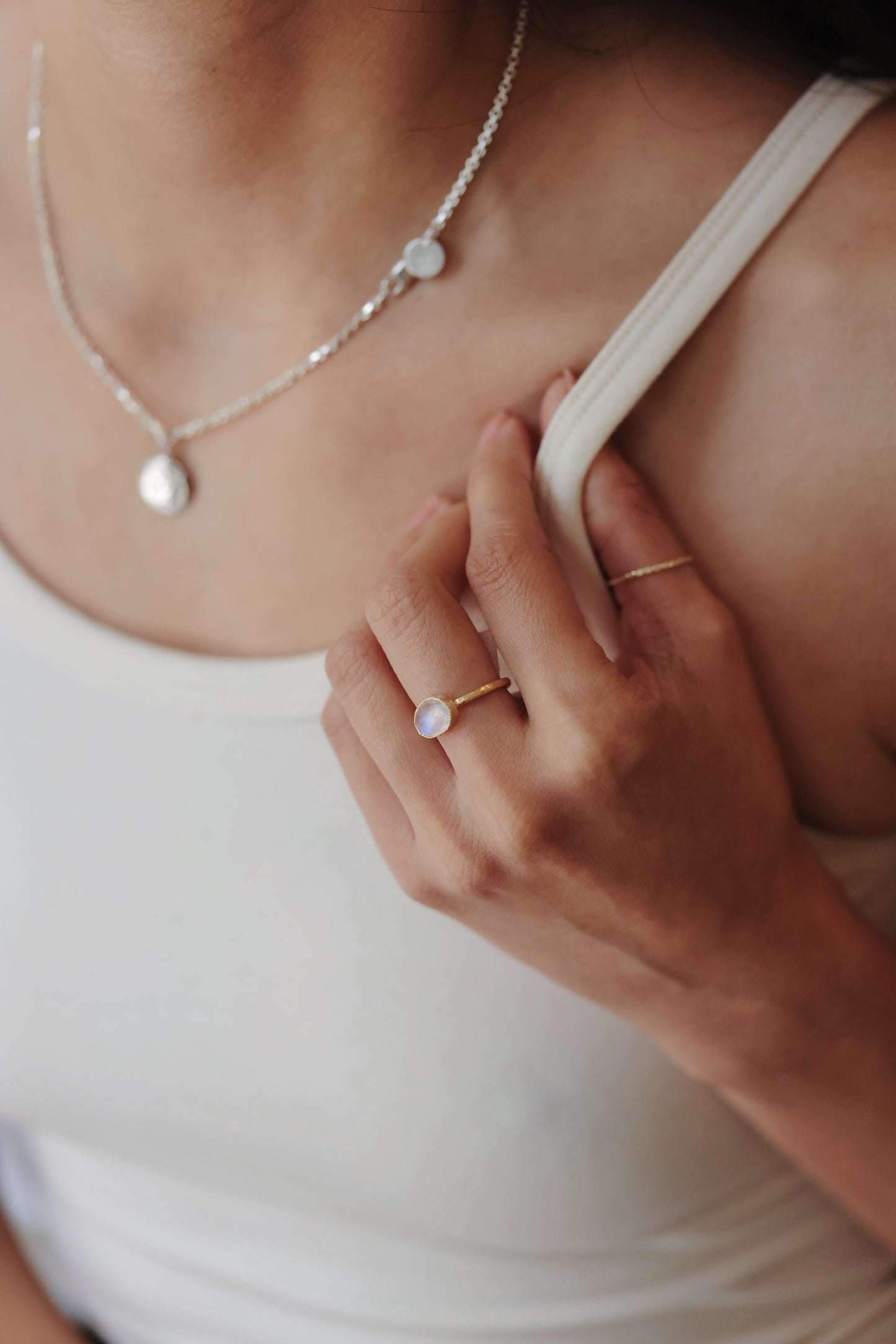 Yasuko Azuma - Moonstone Ring