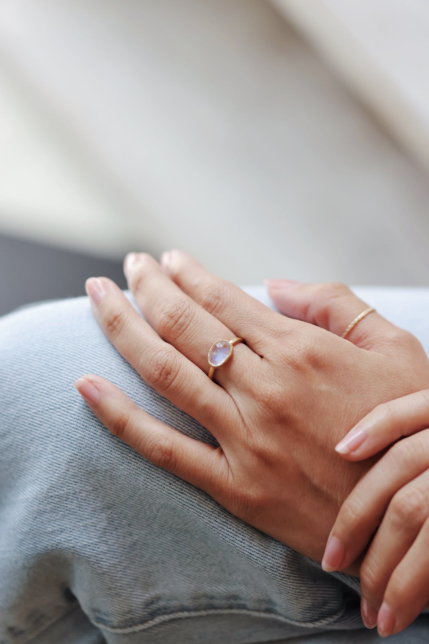 Yasuko Azuma - Moonstone Ring
