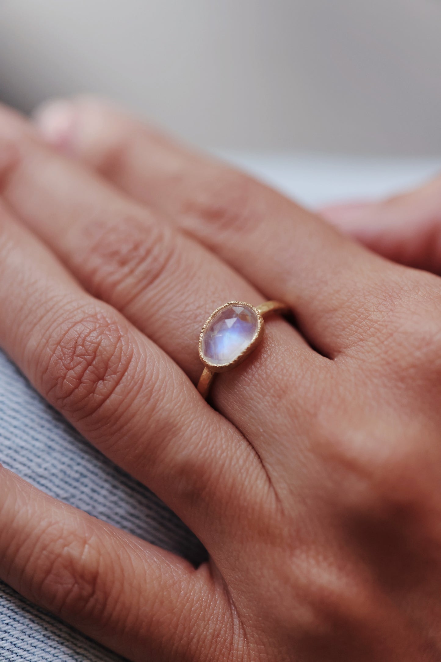 Yasuko Azuma - Moonstone Ring