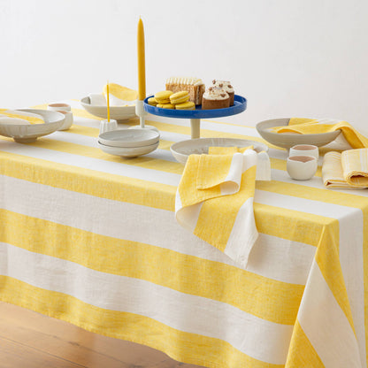 Linen Me - Napkin Yellow Napa