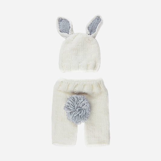 Newborn Set Bunny Hat & Pant Baby Outfit Gift