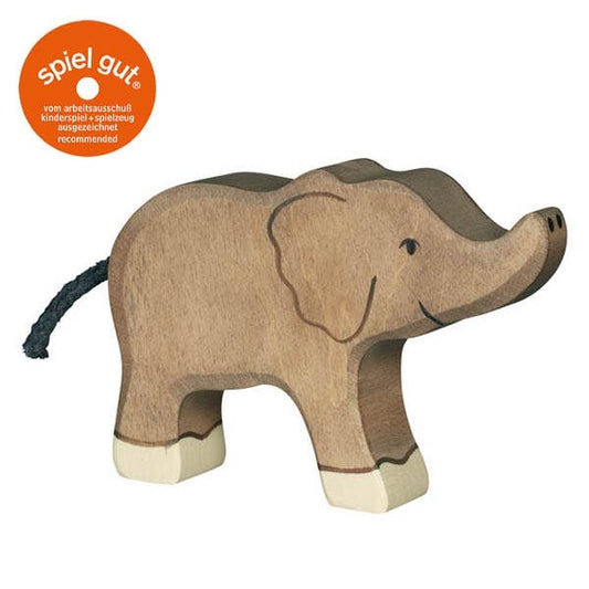 Elephant, small, trunk raised 2