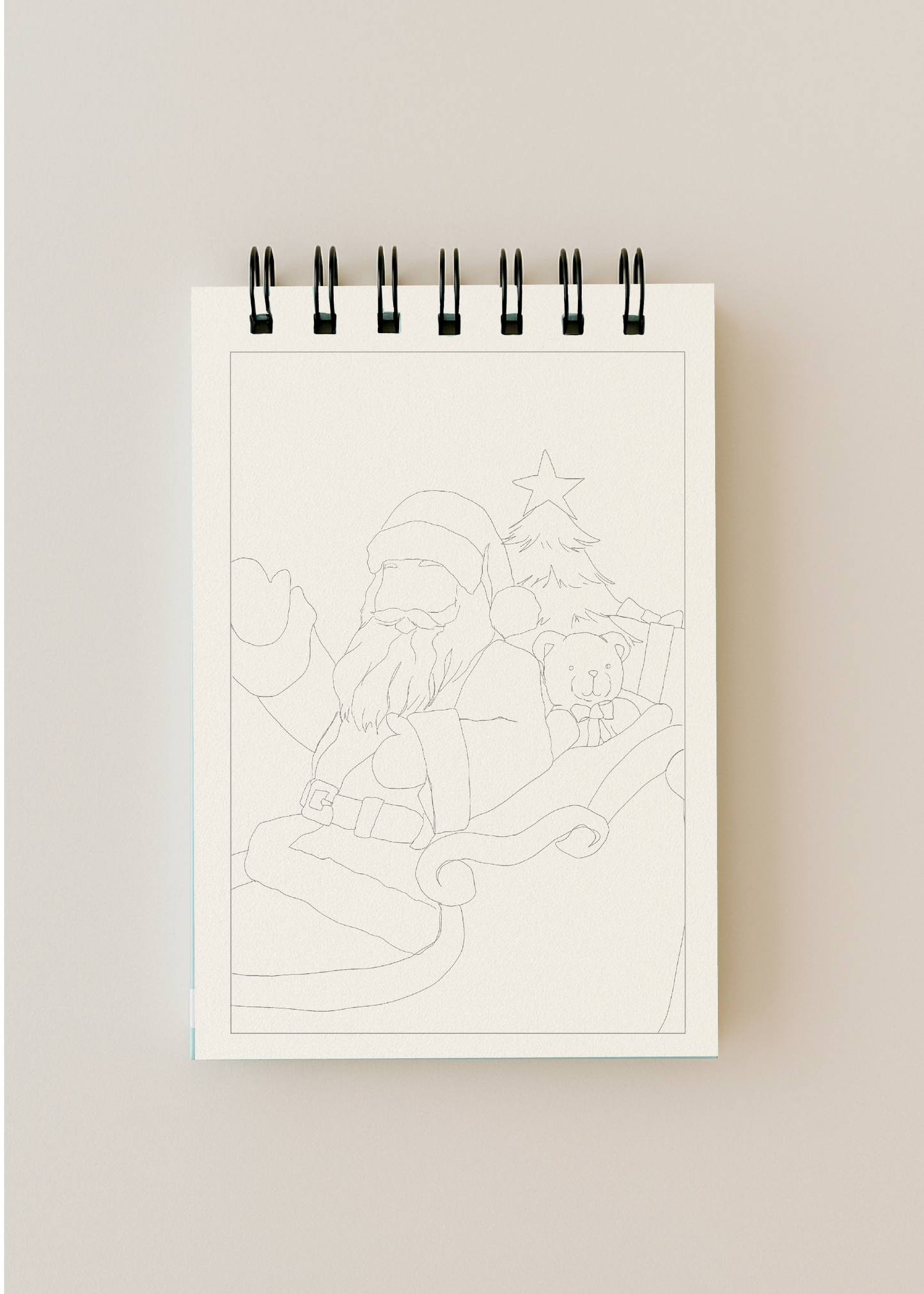 A Little Bit of Christmas - Mini Watercoloring Book