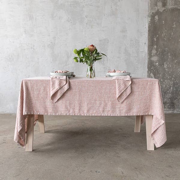 Linen Me - Napkin Brick Natural Brittany