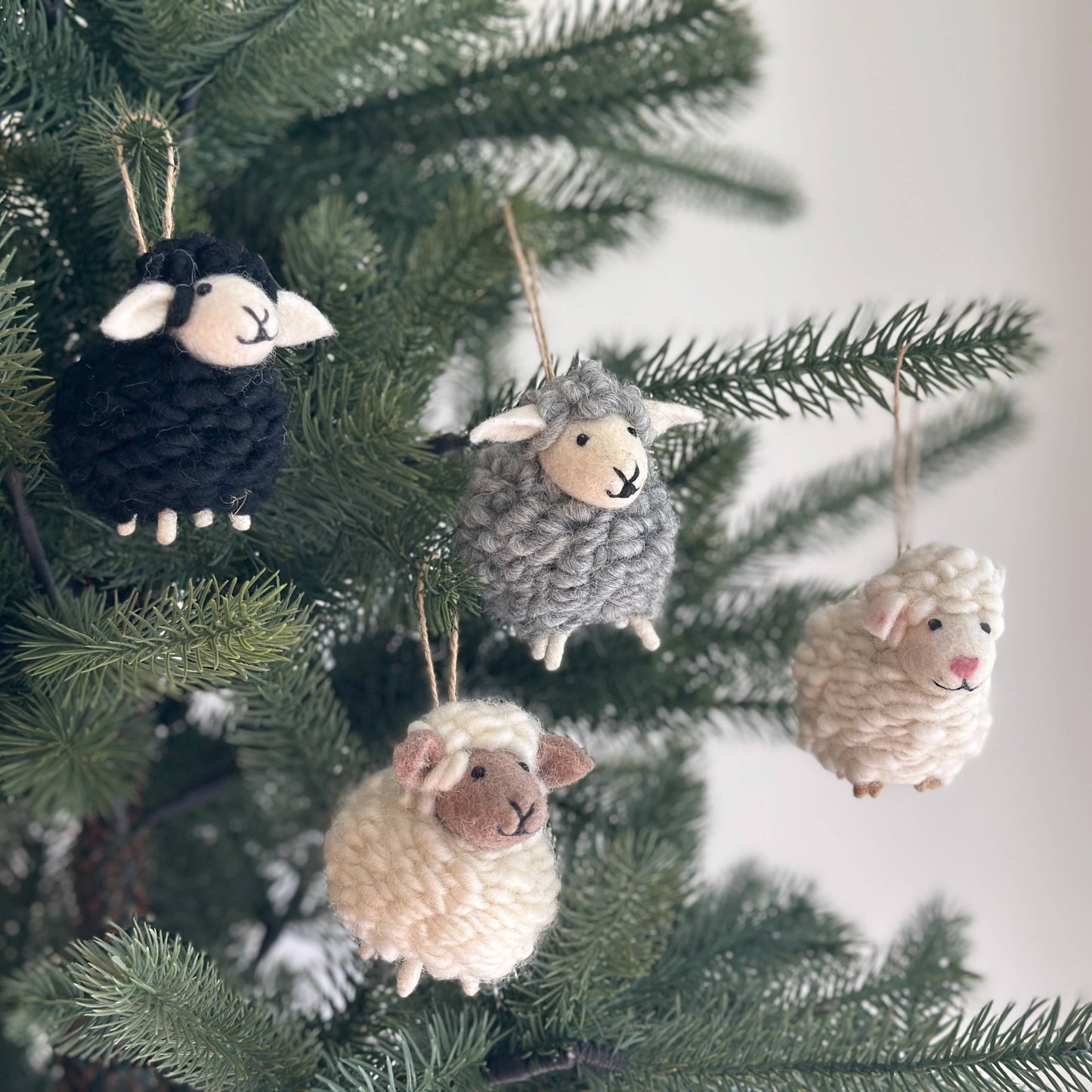 Felt Sheep Ornament