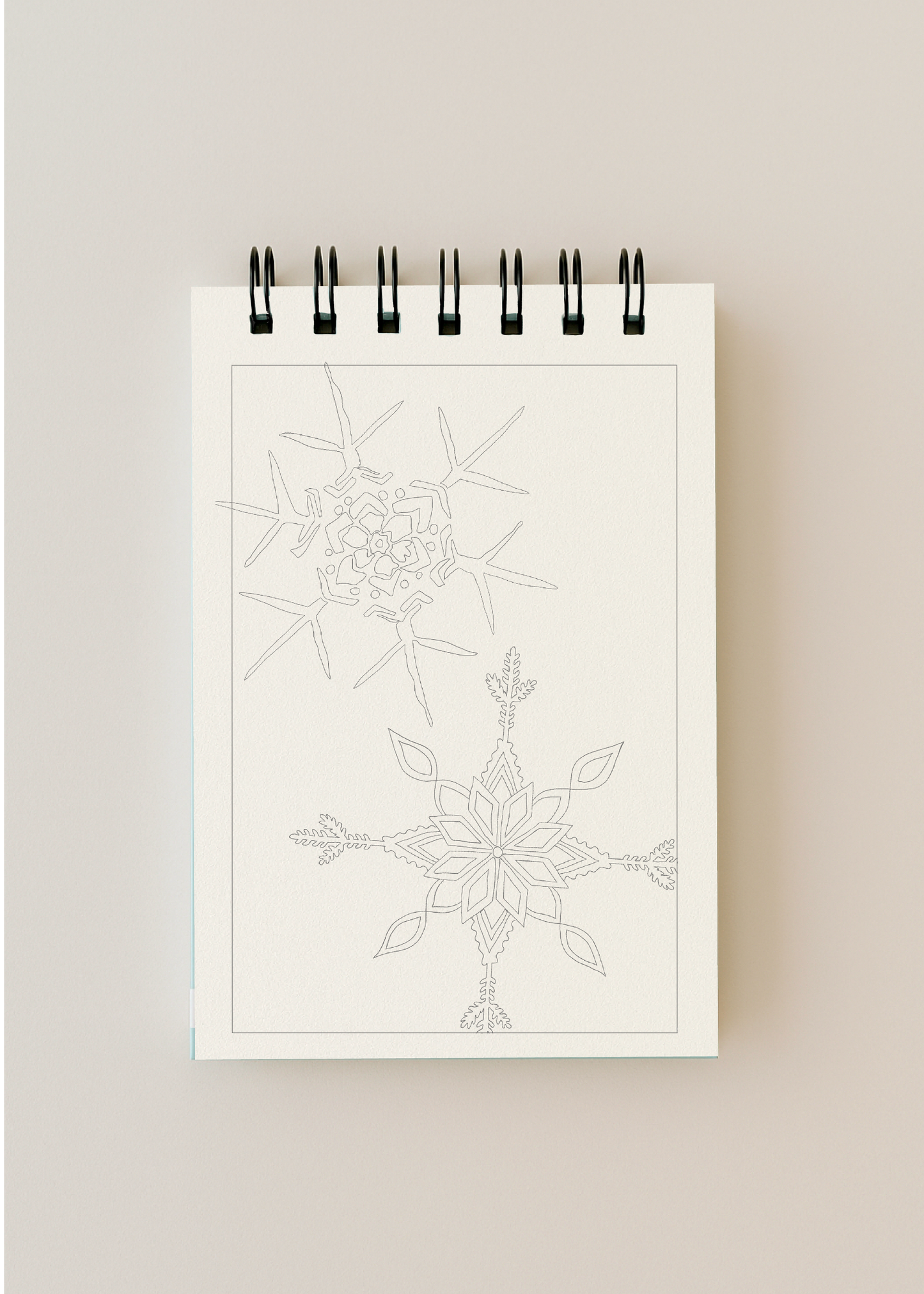 A Little Bit of Christmas - Mini Watercoloring Book