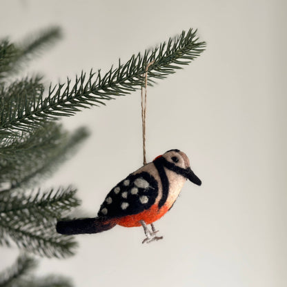Felt Bird Ornaments - Canary