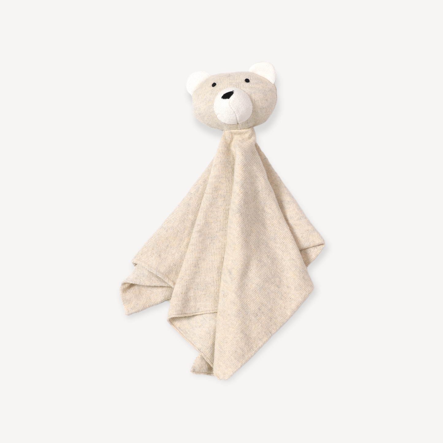 Bear - Organic Baby Lovey Security Blanket Cuddle Cloth