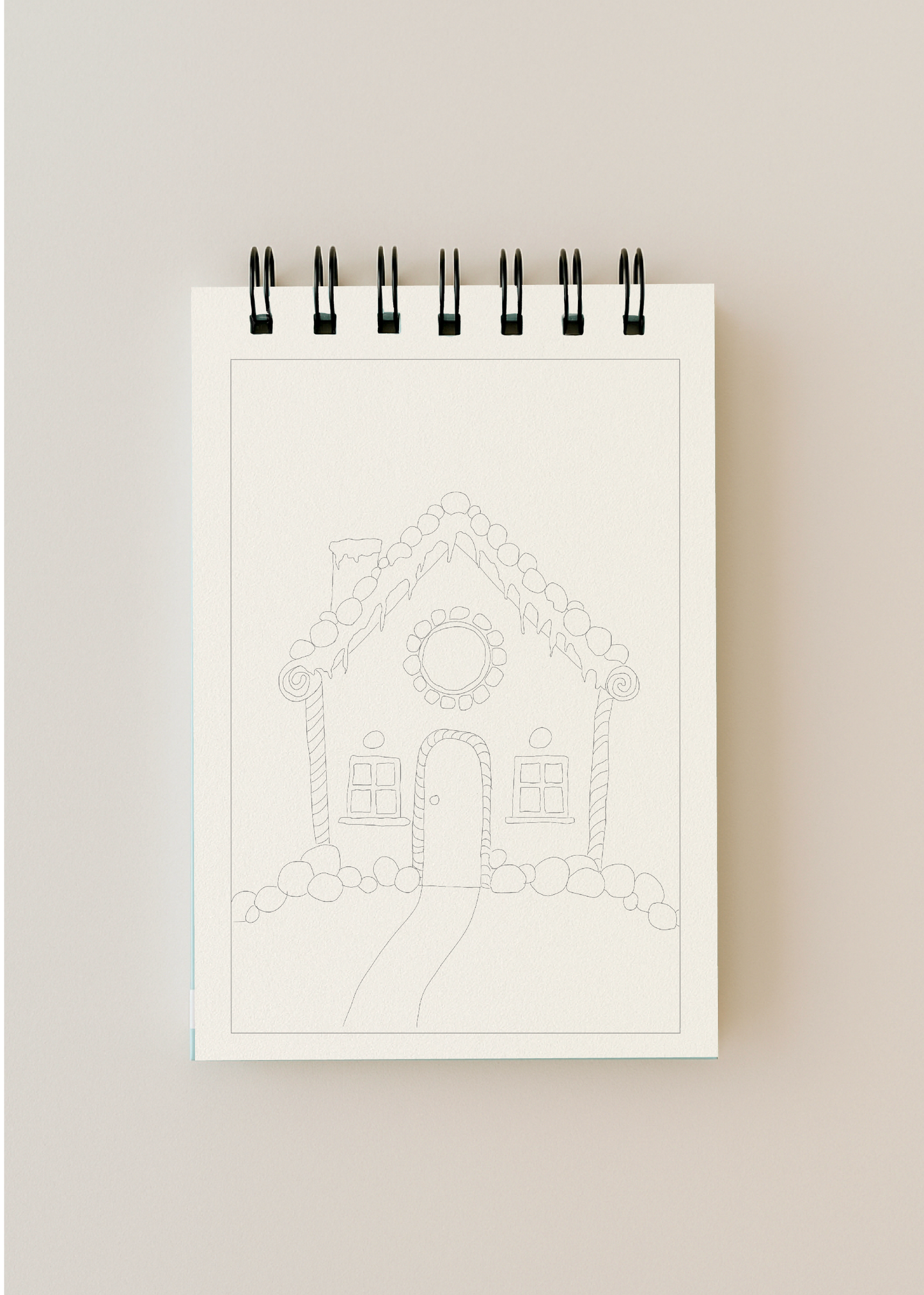 A Little Bit of Christmas - Mini Watercoloring Book