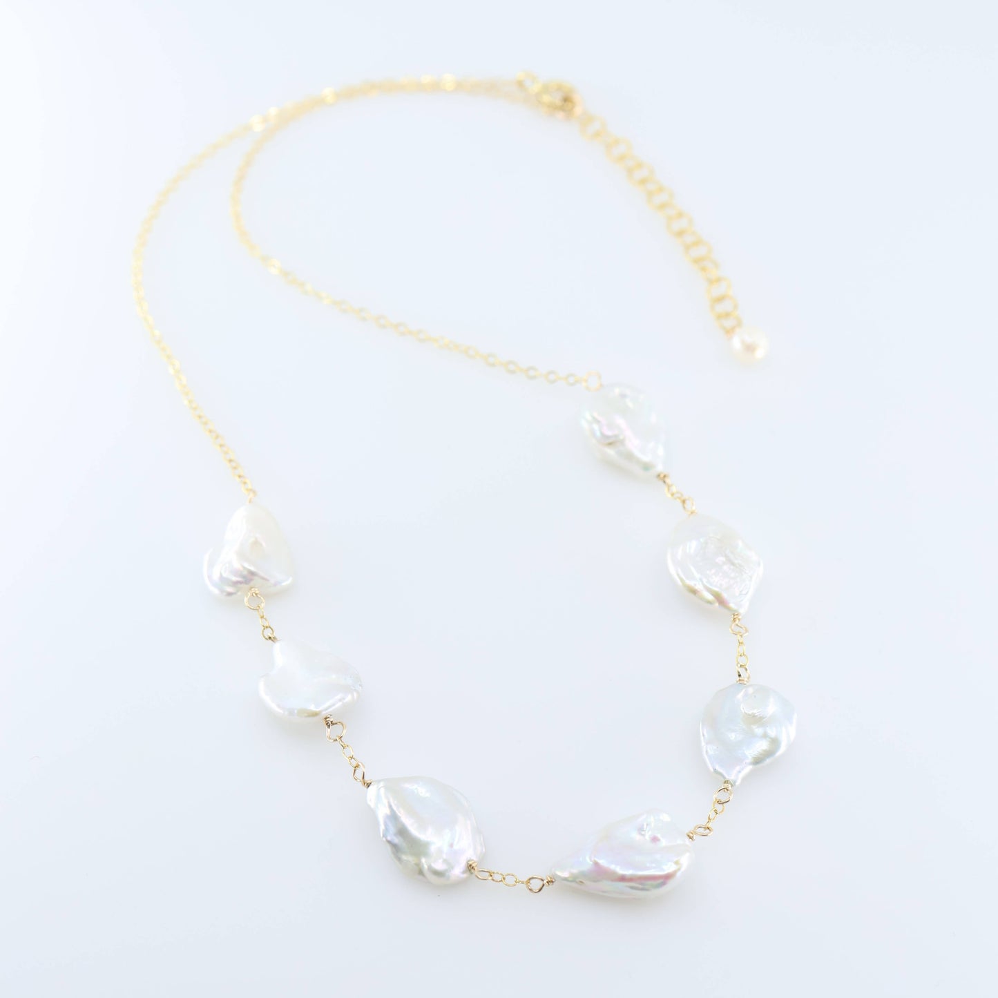 7 Drop Freshwater Pearl Necklace