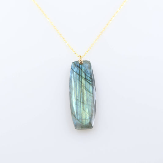 Luminous Labradorite Solo Necklace