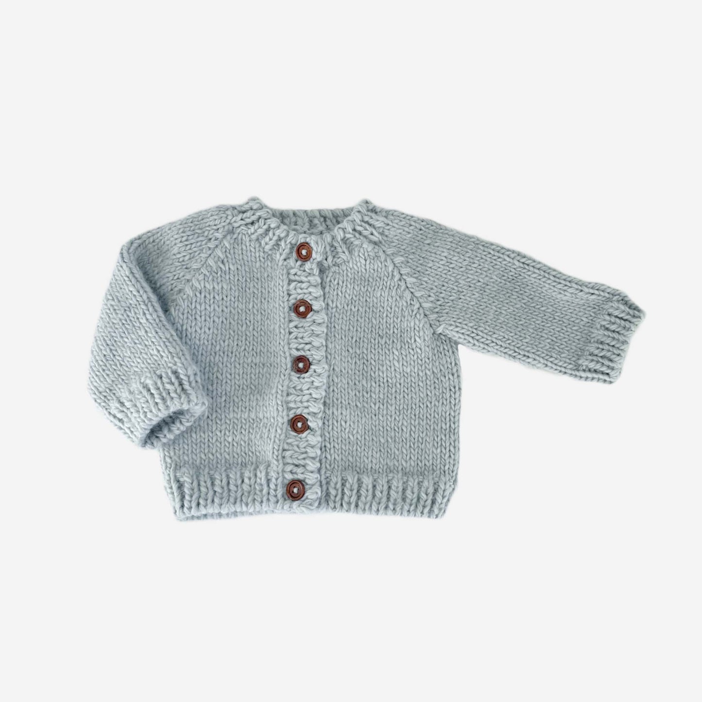 Classic Cardigan, Bowie Grey Baby Sweater Kids Clothing Fall