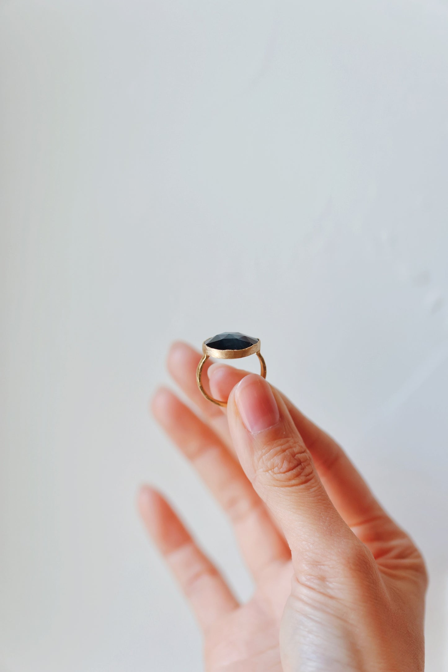Yasuko Azuma - Blue Tourmaline Ring