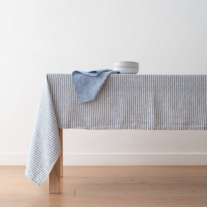 Linen Me - Linen Napkin Blue Francesca