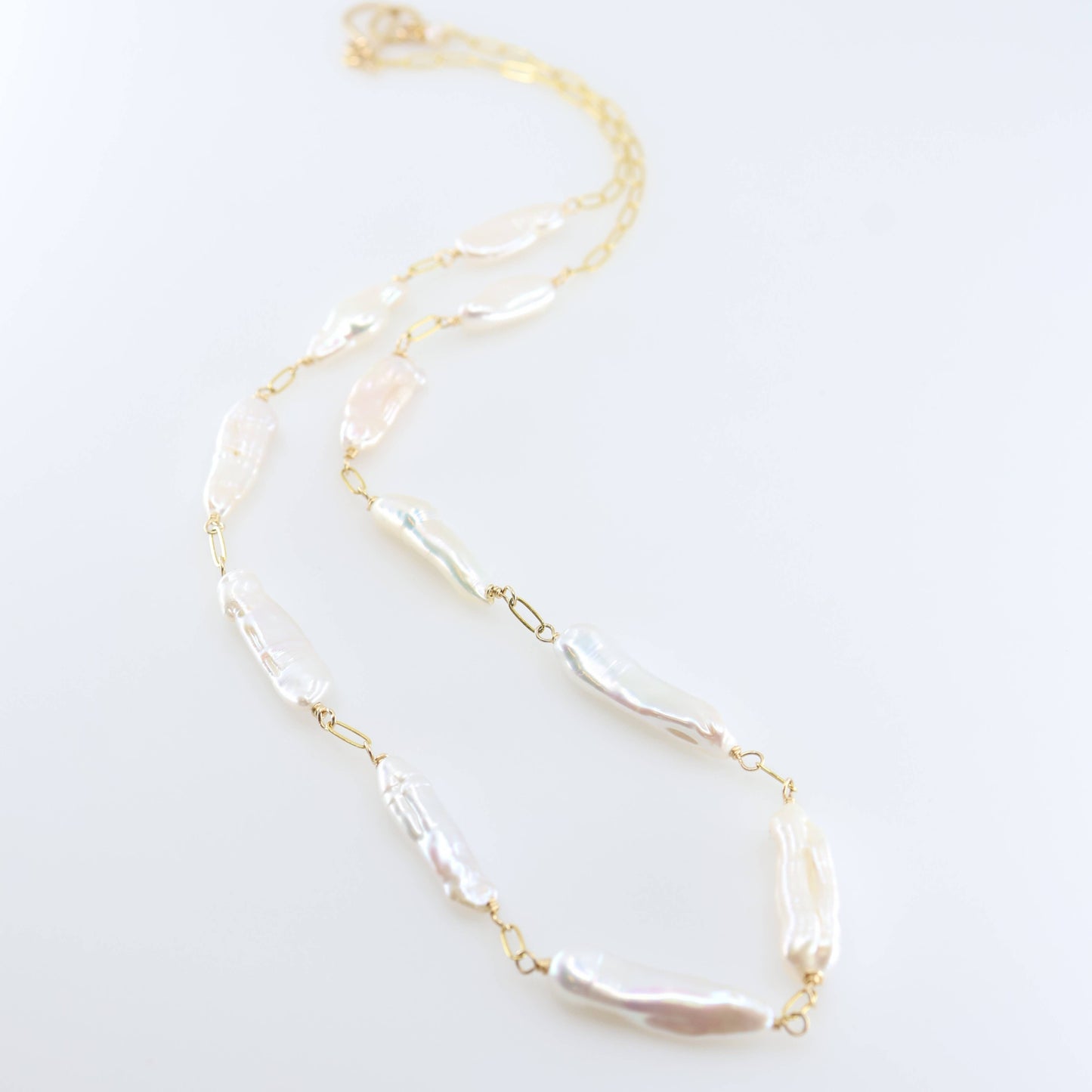 Freshwater Biwa Pearl Necklace