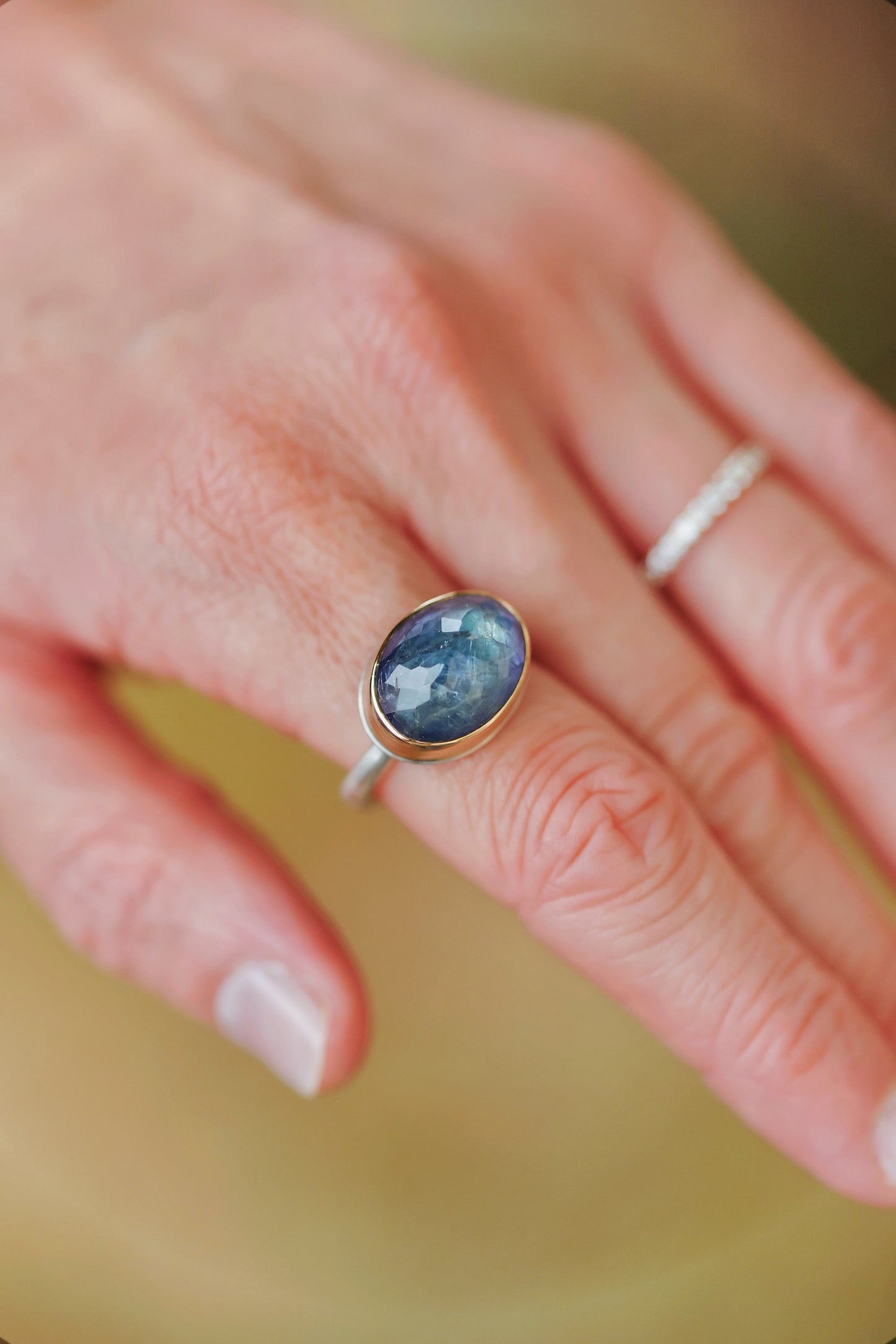 Jamie Joseph Oval Tanzanite Size 6.75