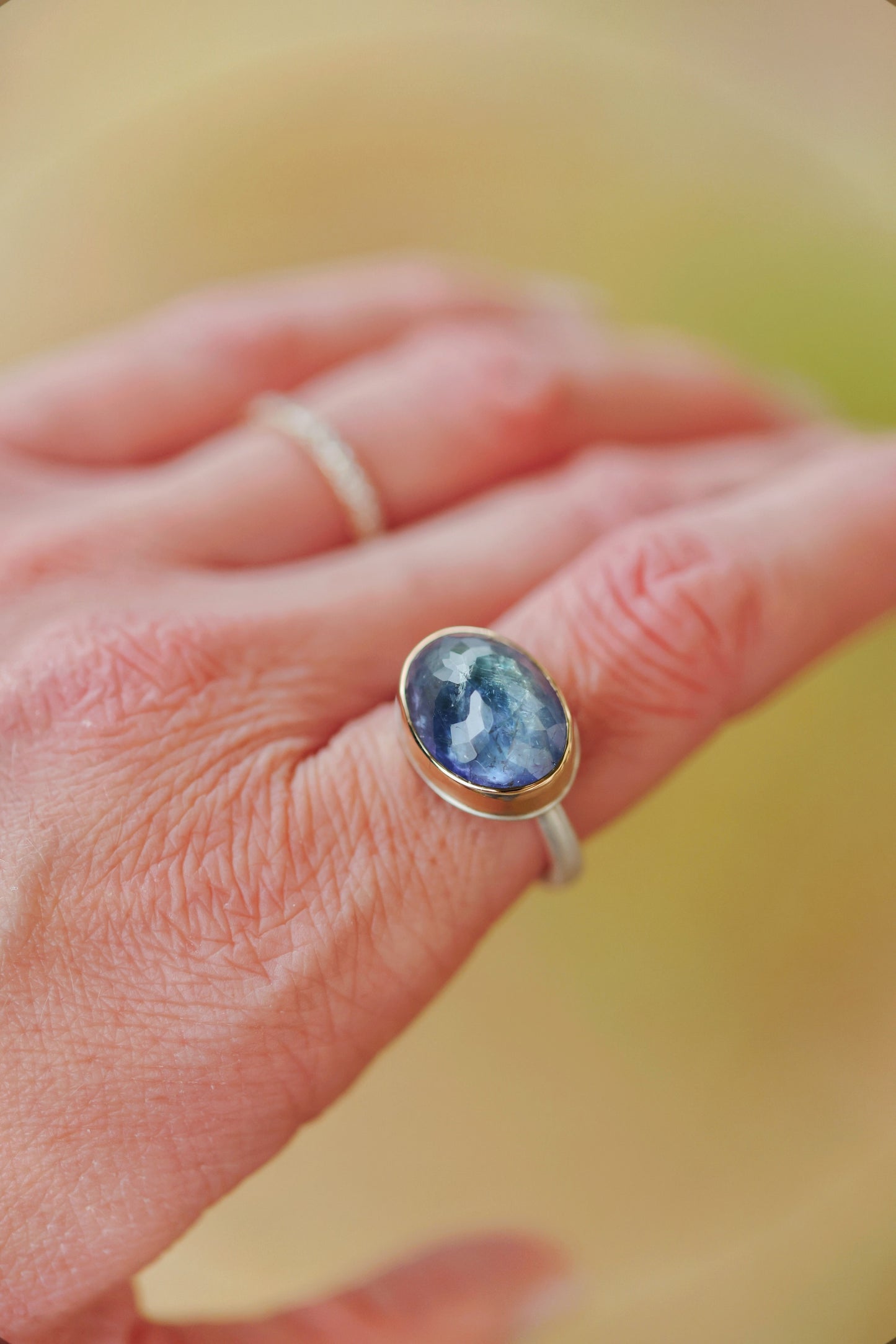 Jamie Joseph Oval Tanzanite Size 6.75