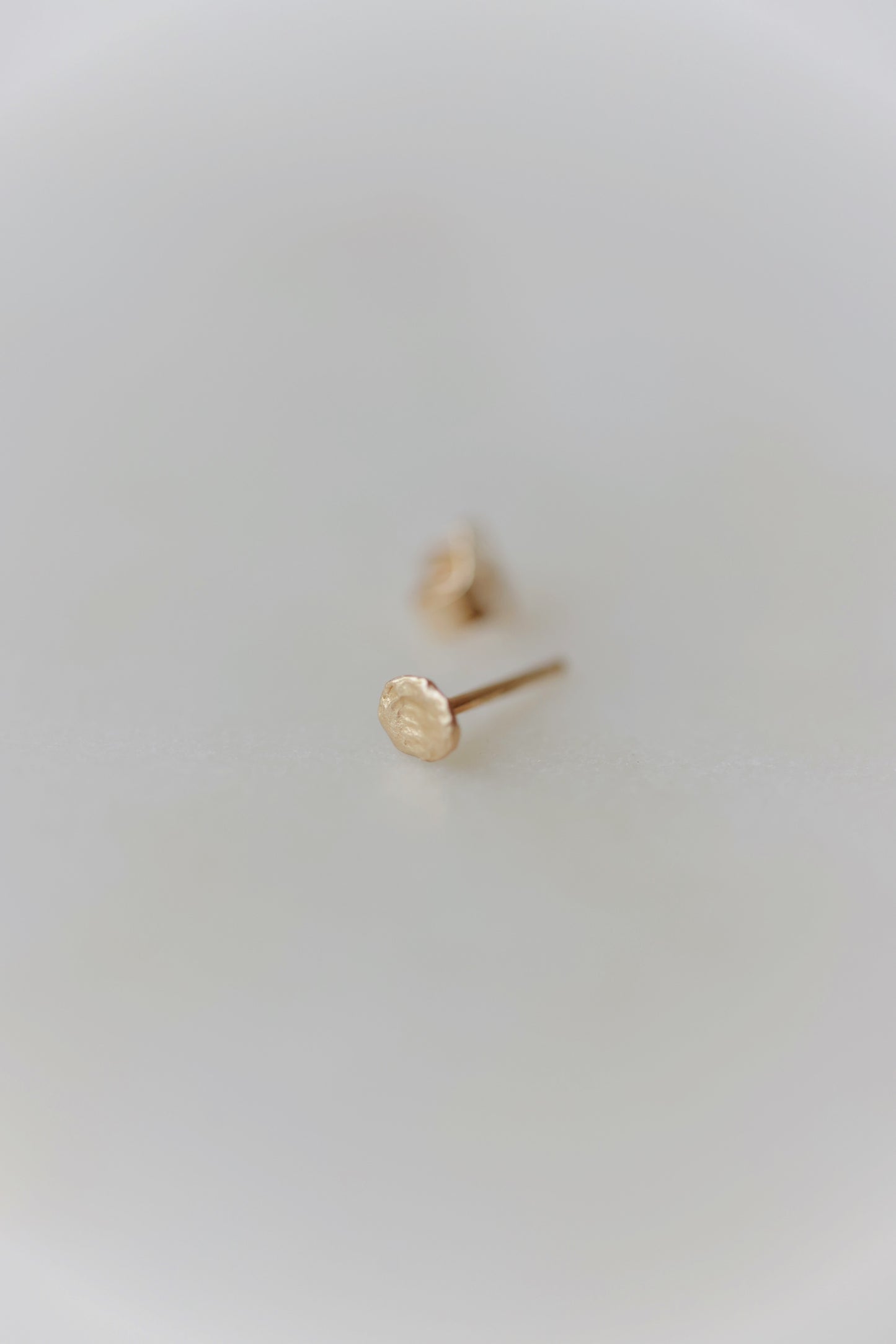Victoria Cunningham - Tiny Golden Flake Post Earring