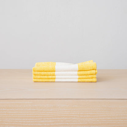 Linen Me - Napkin Yellow Napa
