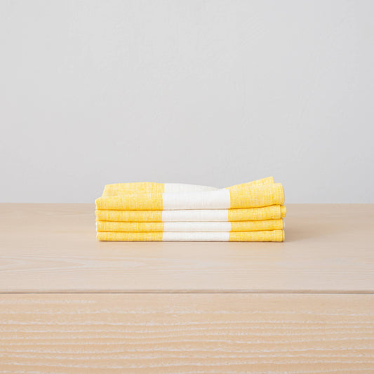Linen Me - Napkin Yellow Napa