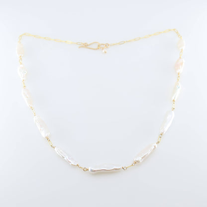 Freshwater Biwa Pearl Necklace