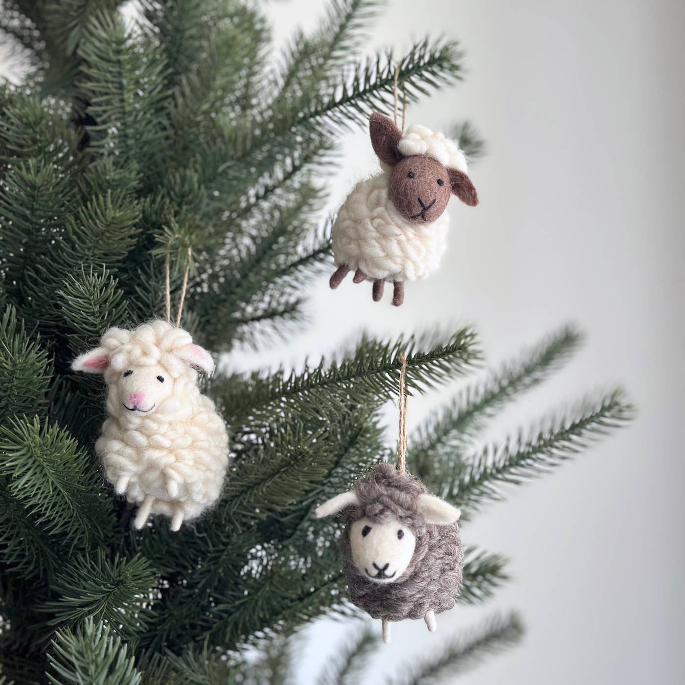 Felt Sheep Ornament