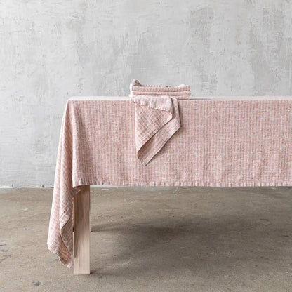 Linen Me - Napkin Brick Natural Brittany