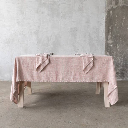 Linen Me - Napkin Brick Natural Brittany