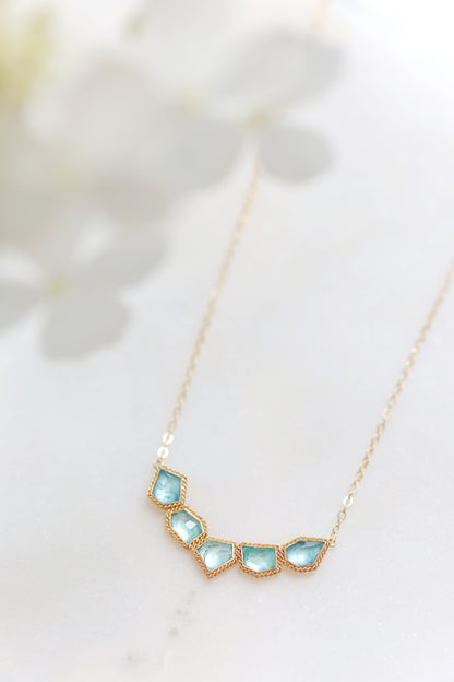Amáli - One of a Kind Apatite Necklace